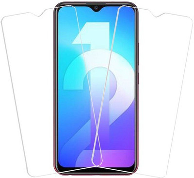 KARTRAY Tempered Glass Guard for Vivo Y12(Pack of 2)