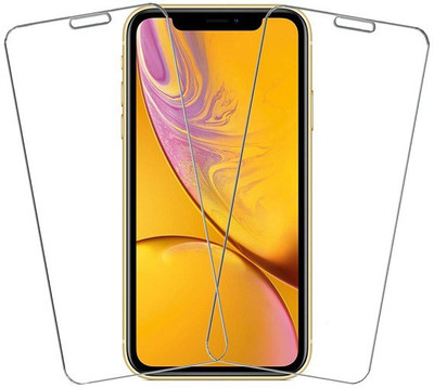 KARTRAY Tempered Glass Guard for Apple iPhone XR(Pack of 2)