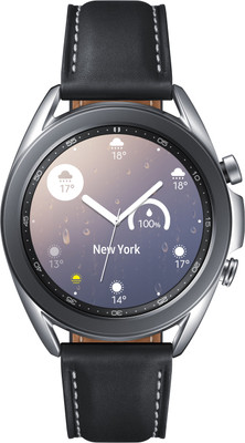 SAMSUNG Galaxy Watch 3 41 mm Smartwatch(Black Strap, Regular)