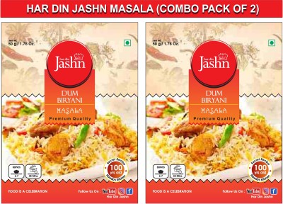 har din jashn Dum Biryani Masala (Combo Pack of 2)(2 x 50 g)