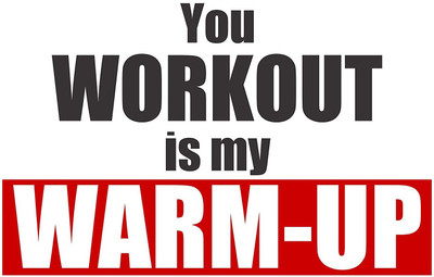 amazinghubsolution 90 cm a-youworkout Self Adhesive Sticker(Pack of 1)