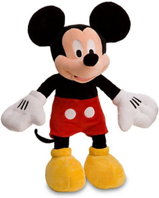 abhishek trading company Mickey Mouse Soft Toy For Kids - 16 inch - 40 cm (Black)  - 45 cm(Multicolor)