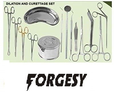 Forgesy DILATION CURETTAGE SET Utility Forceps