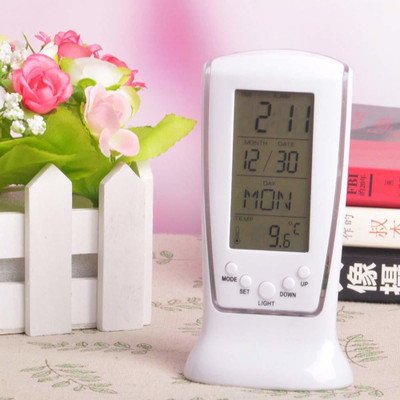 Thrivanta Digital White Clock