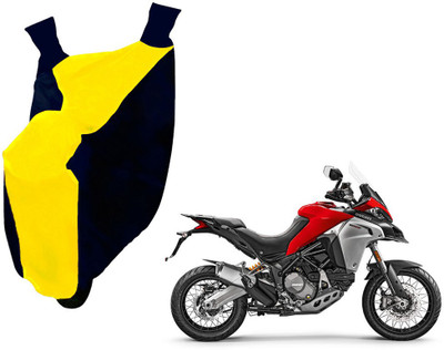 Auto Kite Two Wheeler Cover for Ducati(Multistrada, Yellow, Blue)