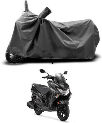 SEBONGO Two Wheeler Cover for Suzuki(Burgman Street, Grey)