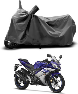 SEBONGO Two Wheeler Cover for Yamaha(YZF R15 Ver 2.0, Grey)