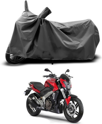 SEBONGO Two Wheeler Cover for Bajaj(Pulsar, Grey)