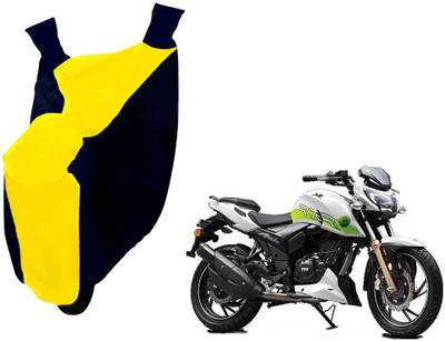 Auto Kite Two Wheeler Cover for TVS(Apache, Yellow, Blue)