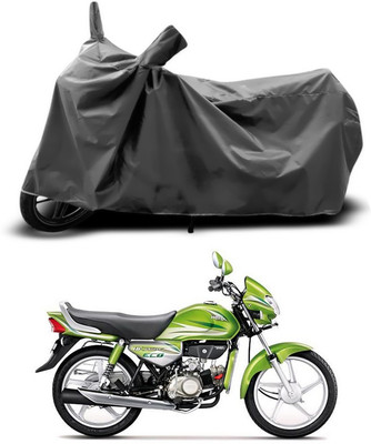 ANTHUB Two Wheeler Cover for Hero(Grey)