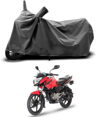 SEBONGO Two Wheeler Cover for Bajaj(Pulsar 135 LS DTS-i, Grey)