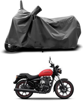 ANTHUB Two Wheeler Cover for Royal Enfield(Thunderbird 350, Grey)