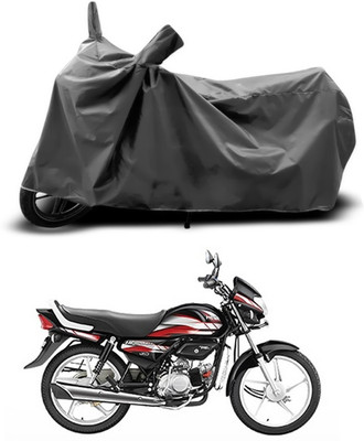 SEBONGO Two Wheeler Cover for Hero(HF Deluxe, Grey)