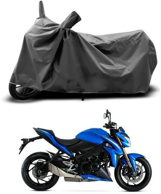 ANTHUB Two Wheeler Cover for Suzuki(GSX, Grey)