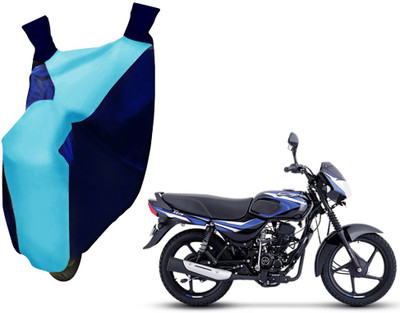 Auto Kite Two Wheeler Cover for Bajaj(CT100, Blue)