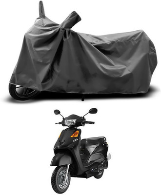 SEBONGO Two Wheeler Cover for Indus(Yo EXL, Grey)