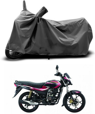 ANTHUB Two Wheeler Cover for Bajaj(Platina 110 H-Gear, Grey)