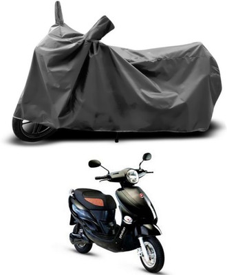 ANTHUB Two Wheeler Cover for Hero(Electric Photon, Grey)