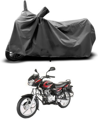 ANTHUB Two Wheeler Cover for Bajaj(Discover 125 DTS-i, Grey)