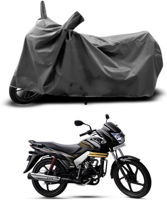ANTHUB Two Wheeler Cover for Mahindra(Centuro, Grey)