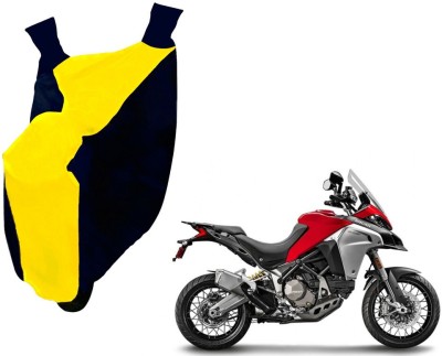 Auto Kite Two Wheeler Cover for Ducati(Multistrada, Yellow, Blue)