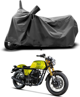 ANTHUB Two Wheeler Cover for Universal For Bike(Grey)