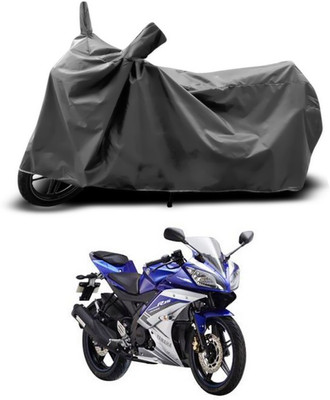 ANTHUB Two Wheeler Cover for Yamaha(YZF R15 S, Grey)