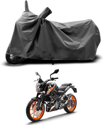 ANTHUB Two Wheeler Cover for KTM(Duke 200, Grey)