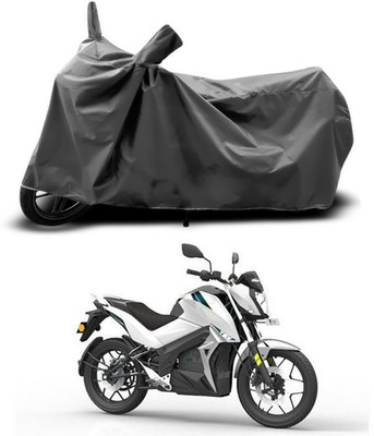 ANTHUB Two Wheeler Cover for Universal For Bike(Grey)