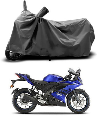 ANTHUB Two Wheeler Cover for Yamaha(YZF R15 S, Grey)