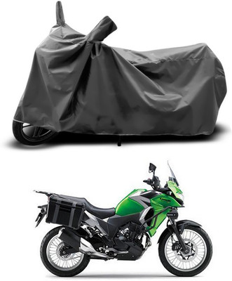 SEBONGO Two Wheeler Cover for Kawasaki(Grey)