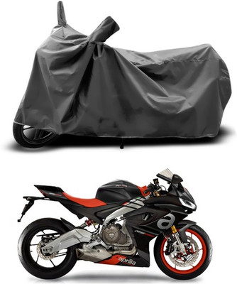 SEBONGO Two Wheeler Cover for Aprilia(Grey)