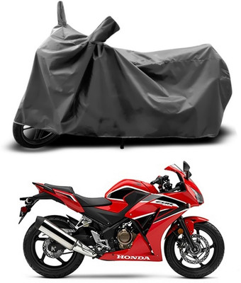 ANTHUB Two Wheeler Cover for Honda(CB300R, Grey)