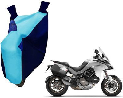 Auto Kite Two Wheeler Cover for Ducati(Multistrada, Blue)