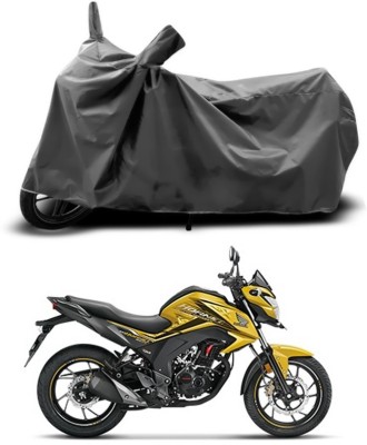 ANTHUB Two Wheeler Cover for Honda(CB Hornet 160, Grey)