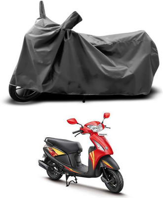 SEBONGO Two Wheeler Cover for Hero(Pleasure, Grey)