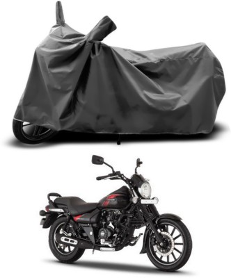 ANTHUB Two Wheeler Cover for Bajaj(Avenger 220 Cruise, Grey)