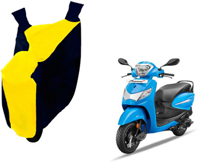 Auto Kite Two Wheeler Cover for Hero(Pleasure, Yellow, Blue)