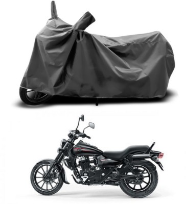 ANTHUB Two Wheeler Cover for Bajaj(Avenger, Grey)