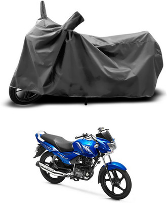ANTHUB Two Wheeler Cover for TVS(Star City Plus, Grey)
