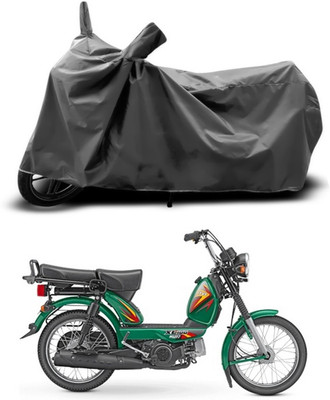 ANTHUB Two Wheeler Cover for TVS(Grey)