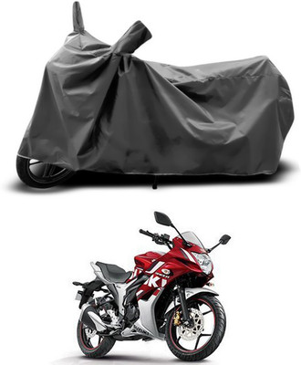 ANTHUB Two Wheeler Cover for Suzuki(Gixxer SF, Grey)