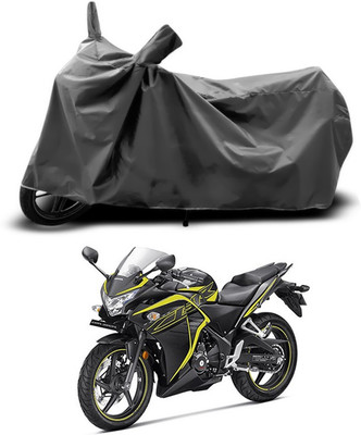 SEBONGO Two Wheeler Cover for Honda(CBR 250R, Grey)