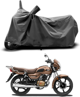ANTHUB Two Wheeler Cover for TVS(Grey)