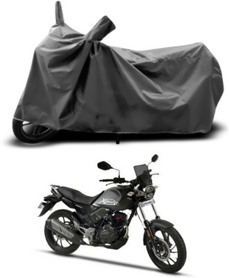 ANTHUB Two Wheeler Cover for Hero(Xpulse 200T, Grey)