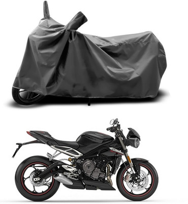 SEBOMGO Two Wheeler Cover for Triumph(Grey)