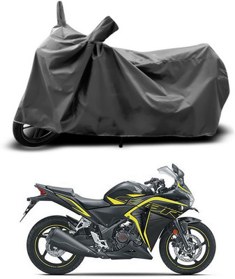 SEBONGO Two Wheeler Cover for Honda(CBR 250R, Grey)