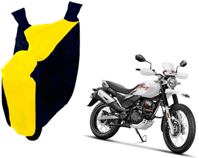 Auto Kite Two Wheeler Cover for Hero(Xpulse 200T, Yellow, Blue)