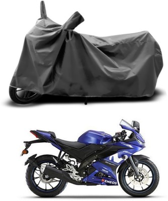 SEBONGO Two Wheeler Cover for Yamaha(R15 V3, Grey)