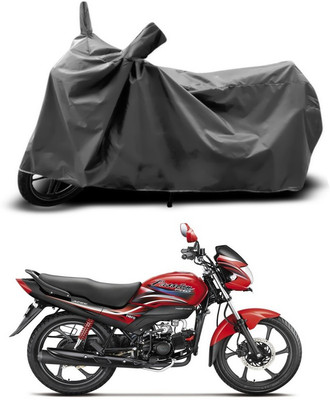 SEBONGO Two Wheeler Cover for Hero(Passion Pro i3S, Grey)